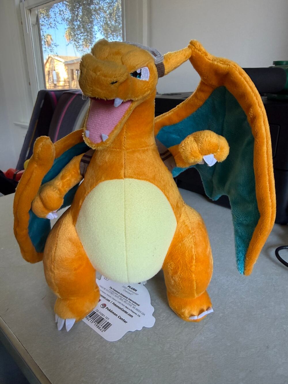 Pokemon XP Charizard Plush Worlds 2026 San Francisco Pokemon Center Exclusive